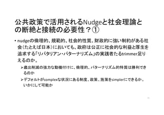 ߤǻäNudgeՓ
ζϽ~ȽӾAαҪԣ
? nudge΂ġҎġ|ؔĤˏƼs
ᣨȤձˤƤ⡢ϹĤȺ
׷󤹤롸Хꥢ?ѥ`ʥꥺࡹΌgߤtrimmer
Τ
??rpΏʄәCˡġѥ`ʥꥺ|τǤ
Τ
??ǥեȤcomplex״rˤƶȡߡʩߤsimplerˤǤ뤫
ˤƿܤ
11
 
