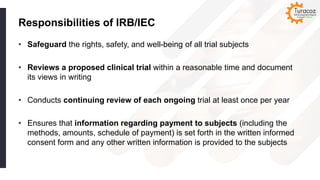 Institutional Review Board/Independent Ethics Committee (Irb/Iec)