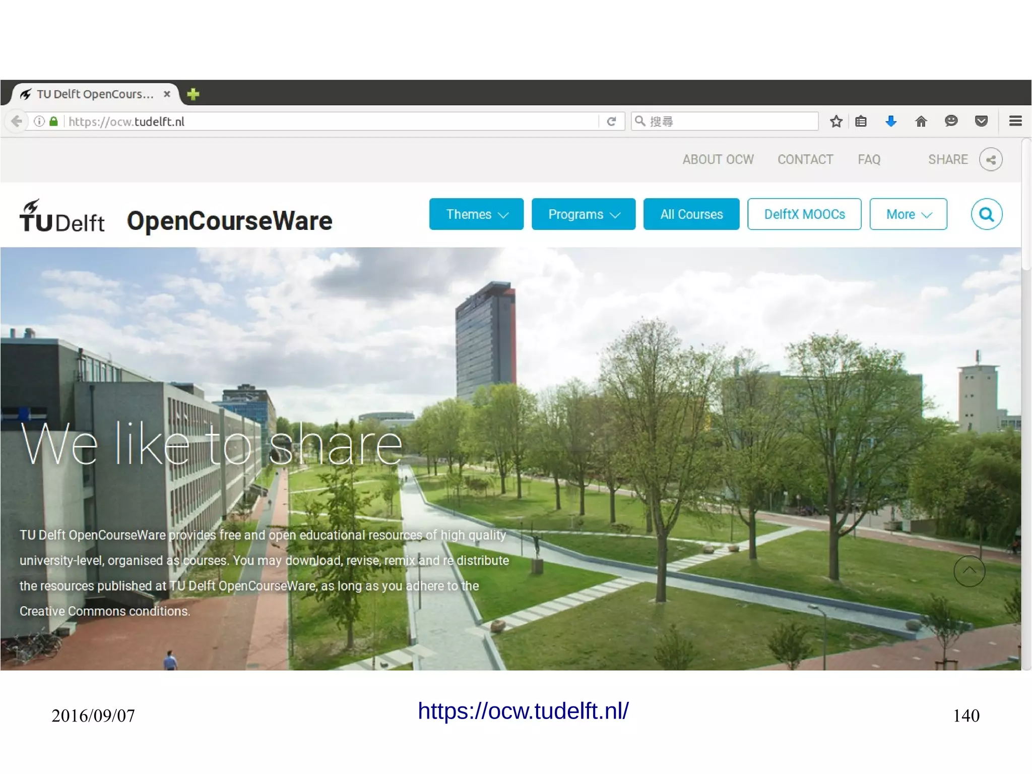 2016/09/07 140https://ocw.tudelft.nl/
 