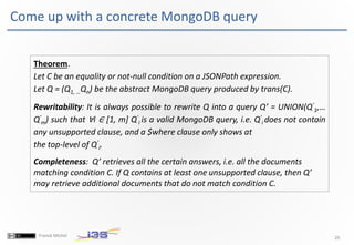 A Mapping-based Method to Query MongoDB Documents with SPARQL