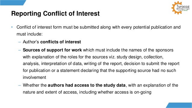 authorshop conflict of interest and peer review in publication conflict of interest form