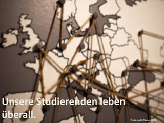 Unsere Studierenden leben
überall. Photo credit: Pixabay (CC0)