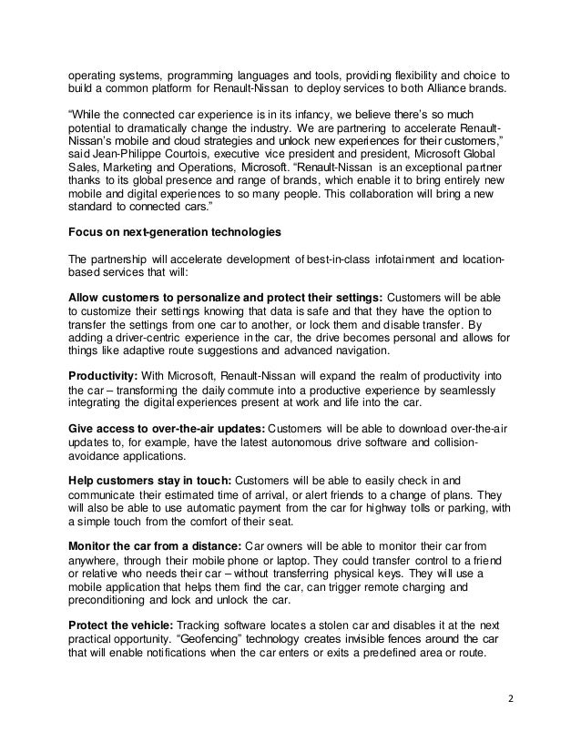 microsoft press release