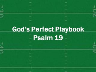 RHBC 265: God's Perfect Playbook