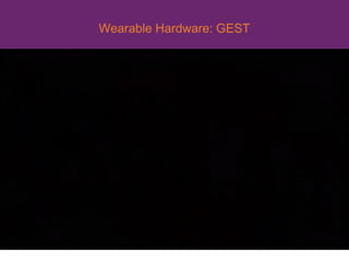 Wearable Hardware: GEST
 