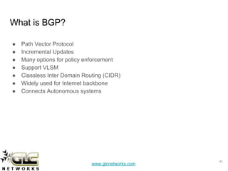 BGP on mikrotik | PPT