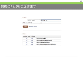 最後にPとIをつなぎます
57
 