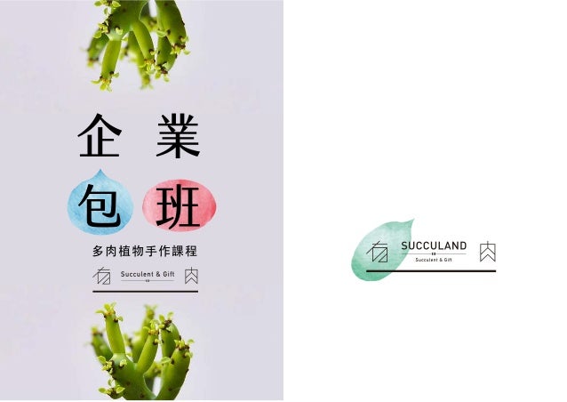 有肉 多肉植物療癒課程包班服務 有肉 多肉植物療癒課程包班服務