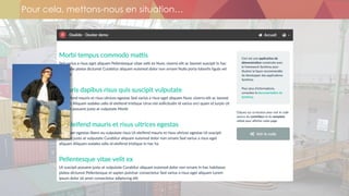 Pour cela, mettons-nous en situation…
 