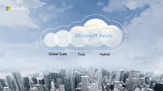 Microsoft Azure
Global Scale Trust Hybrid
 