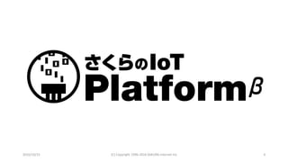 2016/10/15 (C) Copyright 1996-2016 SAKURA Internet Inc 4
 