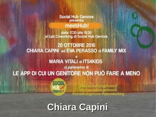 Chiara CapiniChiara Capini
 