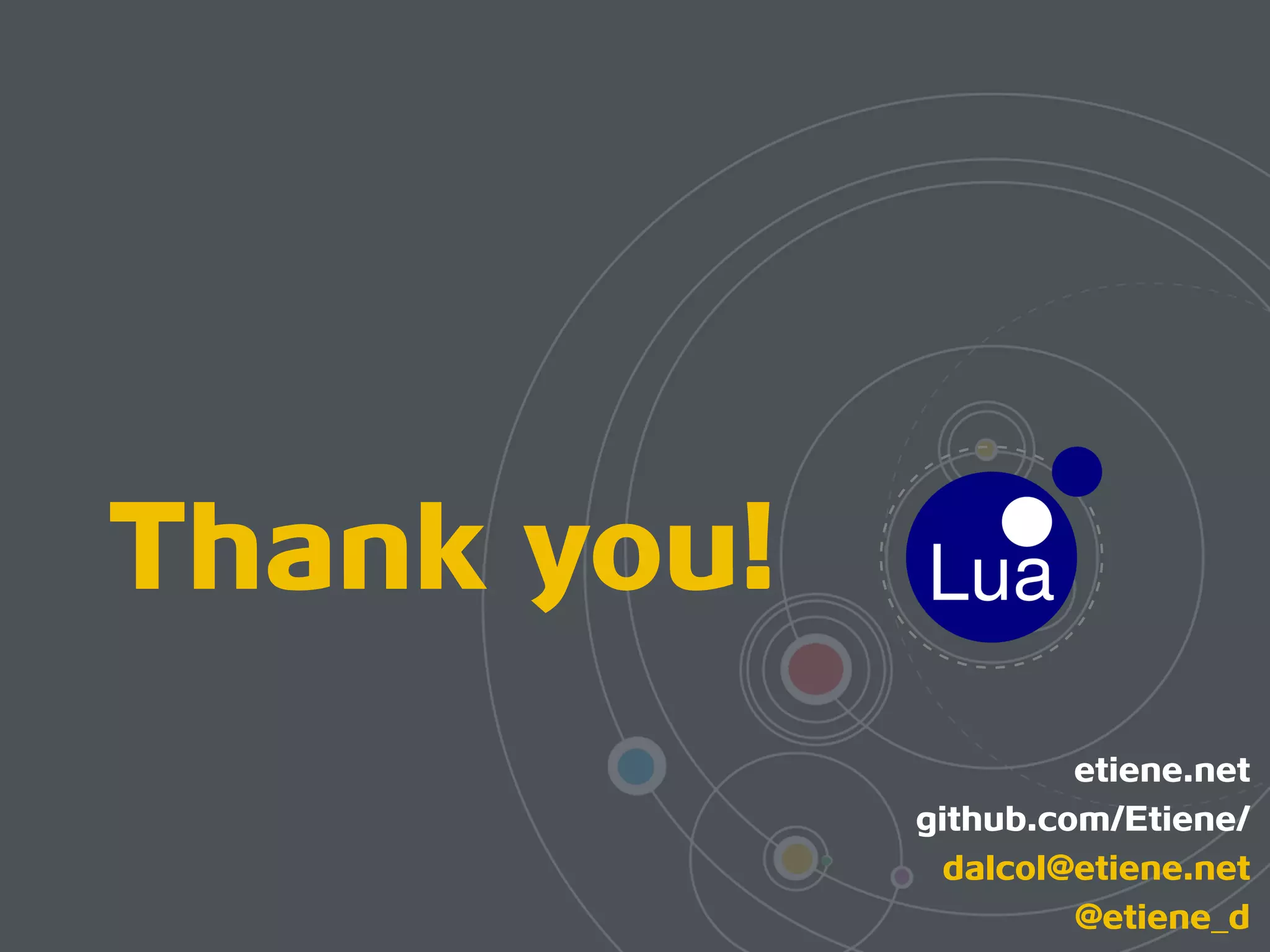 Thank you!
etiene.net 
github.com/Etiene/
dalcol@etiene.net
@etiene_d
 
