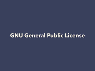 GNU General Public License
 