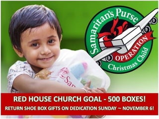 RHBC 10/23 Announcements