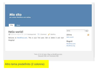 Altro tema predefinito (2 colonne)
32
 