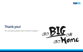 Thanks everyone!
For any query please raise a ticket on support
 