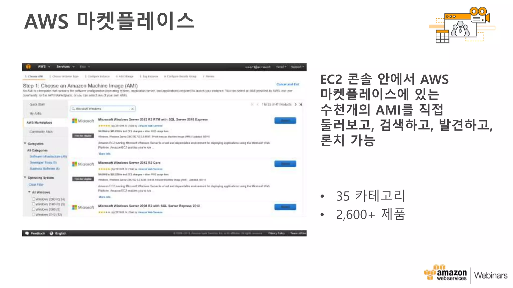 AWS 마켓플레이스
 