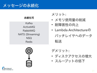 :
•
•
• Lambda Architecture  
 
:
•
•
21
 