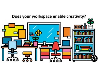 Does	your	workspace	enable	creativity?
 