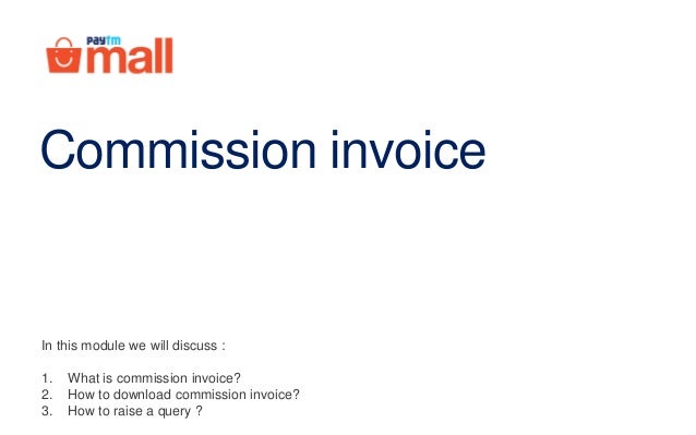 Payments Mission Invoice