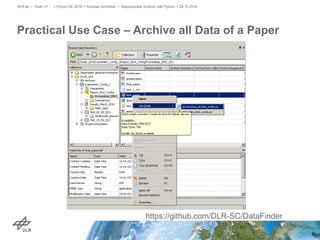 Reproducible Science with Python | PPTX