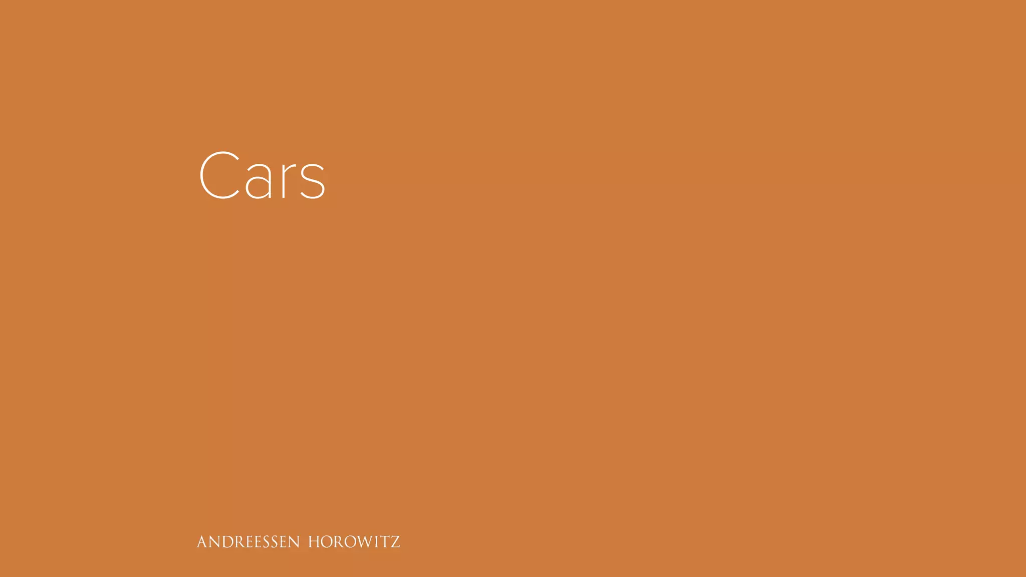 Cars
 