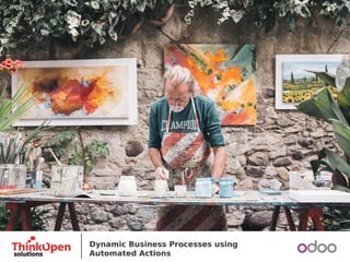 Dynamic Business Processes using
Automated Actions
Dynamic Business Processes using
Automated Actions
 
