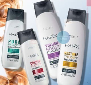 21
EMDESTAQUE
PARA O
CABELO COM
COLORAÇÃO
PARA O
CABELO
OLEOSO
PARA O
CABELO FINO
PARA O
CABELO
DANIFICADO
TAMANHO
JUMBO




 