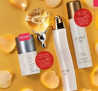 25
EMDESTAQUE
NOVO
Desodorizante
Volare Forever
por apenas €3
na compra da
Eau de Parfum
Volare Forever
Spray Corporal
Divine Idol
por apenas €3
na compra da
Eau de Parfum
Divine Idol




 