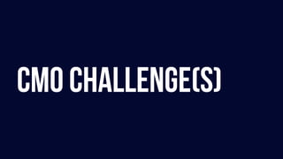 CMO Challenge(s)
 