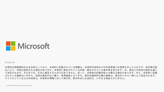 お待たせしました！ 真の VDI on Azure がついに実現します！~ Citrix と Microsoft のタッグがもたらす次世代型クラウド・デスクトップ環境 ~ (Microsoft TechSummit 2016)