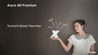 Scenario Based Overview
Azure AD Premium
 