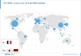 © 21
IoT 2025 : entre 4 et 10 % du PNB mondial
4% =
10% = +
 