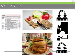 グループワーク
27
 