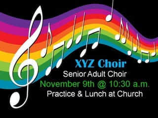 RHBC 11/6/16 Announcements