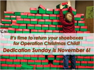 RHBC 11/6/16 Announcements