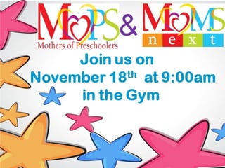 RHBC 11/6/16 Announcements