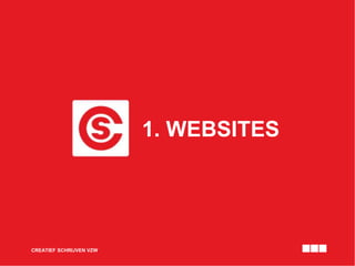 1. WEBSITES
CREATIEF SCHRIJVEN VZW
 