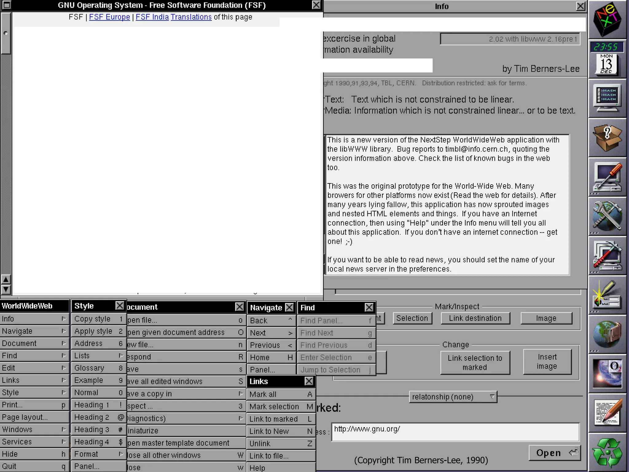 3
(Copyright Tim Berners-Lee, 1990)
 