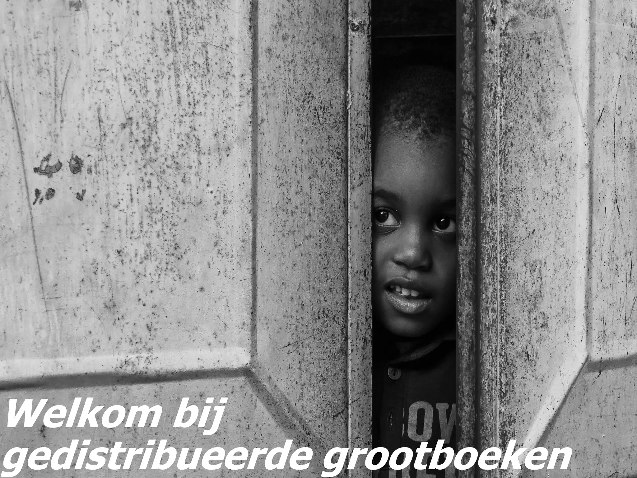 39
Welkom bij
gedistribueerde grootboeken
 