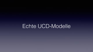 Echte UCD-Modelle
 