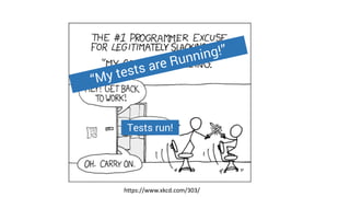 Komponenten
Integration
UI Test
Tests run!
https://www.xkcd.com/303/
 
