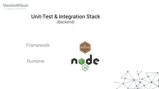 Runtime
Framework
Unit-Test & Integration Stack
(Backend)
 