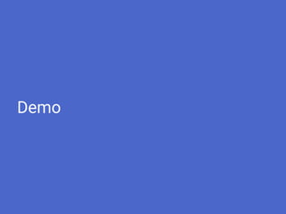 Demo
 