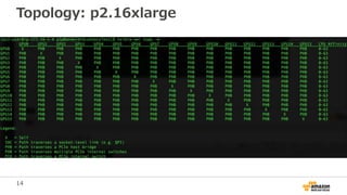 14
Topology: p2.16xlarge
 