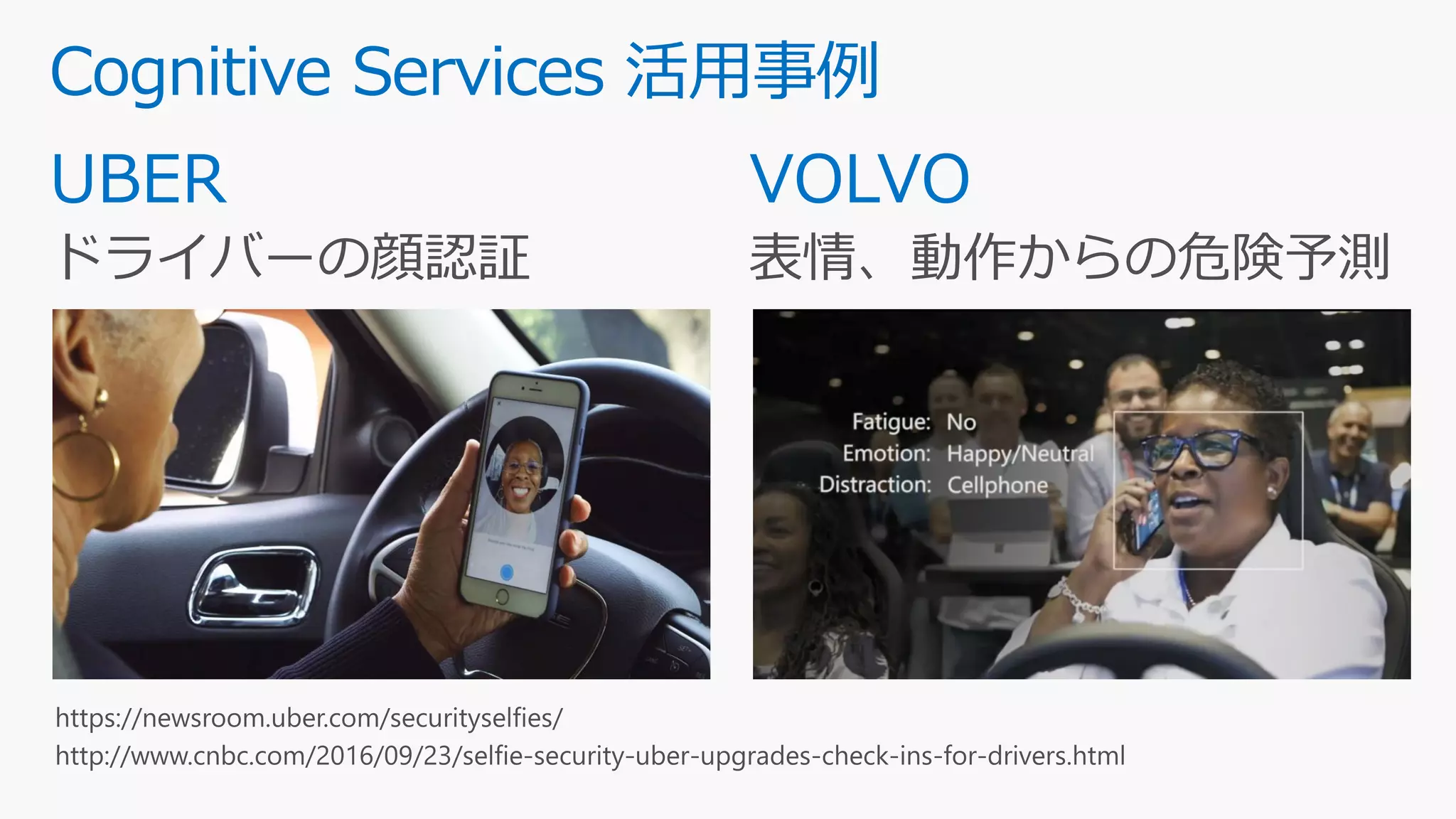 Cognitive Services 活用事例
 