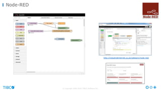 © Copyright 2000-2016 TIBCO Software Inc.
Node-RED
http://industrialinternet.co.uk/category/node-red/
 
