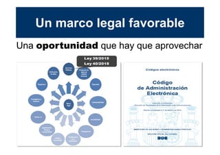 5
Un marco legal favorable
Una oportunidad que hay que aprovechar
 