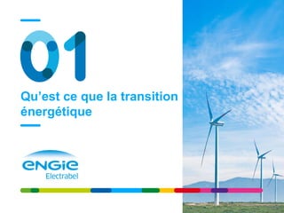 Qu’est ce que la transition
énergétique
 